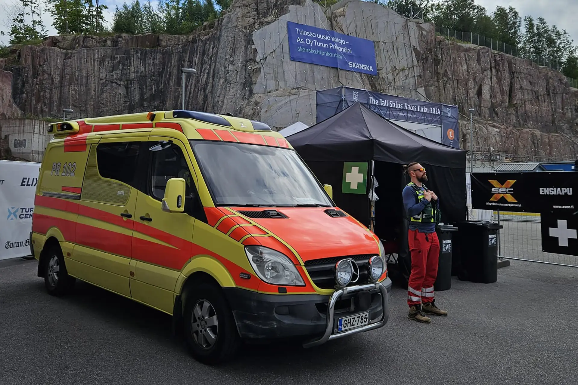 PR-Lancen ambulanssi ja ensiapupiste